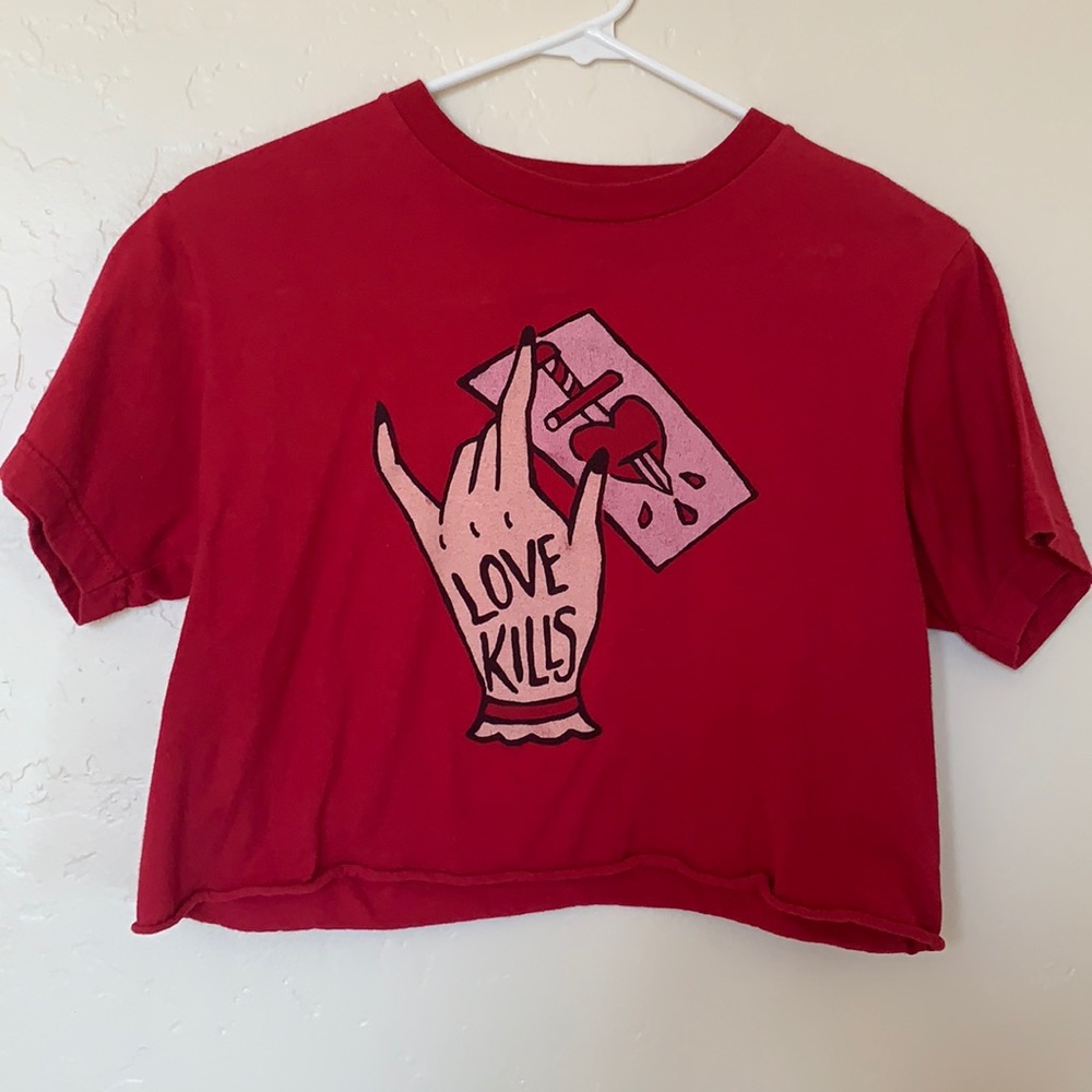 “love kills shirt”